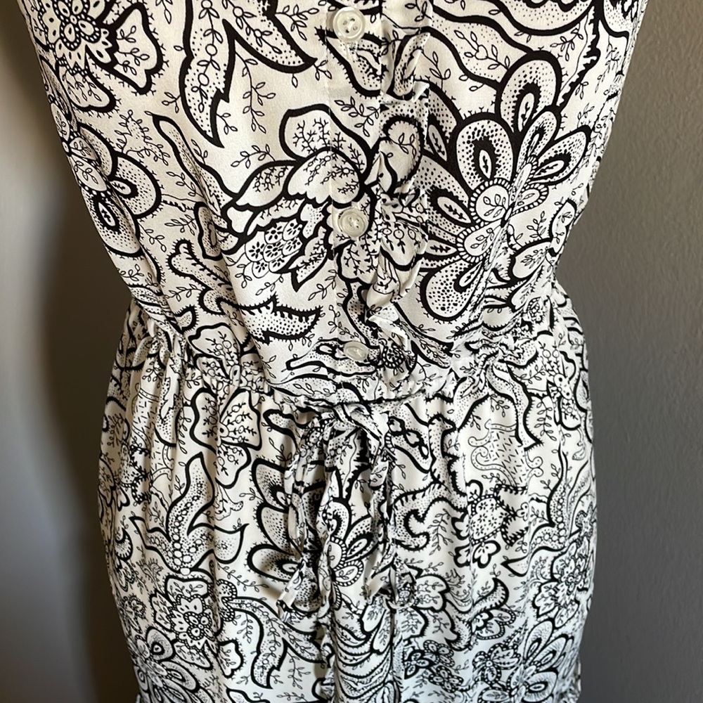 Who What Wear floral black white dress - Picture 5 of 11